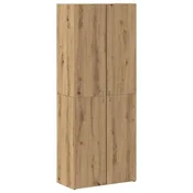 Vidaxl Pisarniška omara Umetni hrast 60 x 32 x 152,5 cm