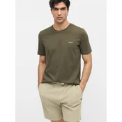BOSS Majica Mix&Match 50515312 Khaki Regular Fit