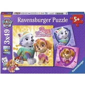 Ravensburger Slagalica Paw patrol, 3x49 delova
