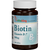 VITA KING vitamini BIOTIN (100 tab.)