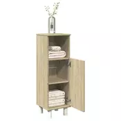 Vidaxl vidaXL Kopalniška omarica sonoma hrast 30,5x30x95 cm