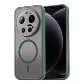 Hibridni ovitek HaloFrost II MagSafe za Xiaomi 17 Ultra - green