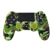 Silicone Skin + Grips Camo Woodland (FR-TEC FT0019) PS4