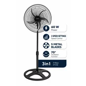 Kumtel Ventilator, Crni