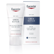 Eucerin UreaRepair, 5% nočna krema za obraz, 50 ml