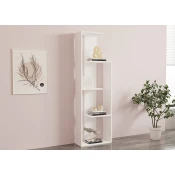 Hanah Home Polica 50x160x19,6cm Bela