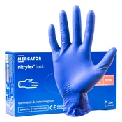 slomart MERCATOR Nitrylex Basic modre nitrilne rokavice, vel. L (100 kos)