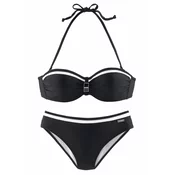 LASCANA Bikini, črna
