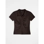 Sinsay - LADIES` BLOUSE - tamno braon