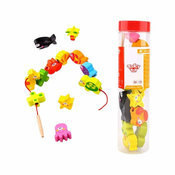 TOOKY TOY Uvezivanje blokova Morske životinje