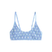 Next Bikini zgornji del  nebeško modra / bela