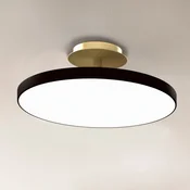 UMAGE LED stropna svetilka Asteria UP PLUS, črna, O 31 cm, CCT - Dnevna soba/jedilnica - Dizajn - črna, medenina - Kovina