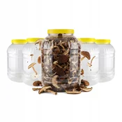 shumee 5x Posoda JAR 8l plastika VEČNAMENSKI plastični kozarec za hrano