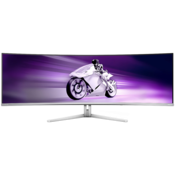 Philips Monitor Evnia 49M2C8900L/00 49 QD-OLED, 32:9, 5120x1440 (Dual QHD), 144hz 0.03ms, 250 cd/m2 (typical), 1,500,000:1, 2x HDMI 2.1, DisplayPort 1.4, USB-C (90W), 4x USB 3.2, Speakers (2x 7.5W tw