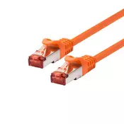 shumee Profesionalni LOGON CAT6 F/UTP patch kabel - 10 m oranžen, TCF66F100O