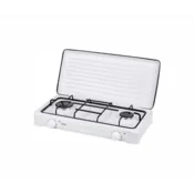 MPM Smile KN-02/1K plinsko kuhalo s 2 plamenika, 3,9 kW, G30 37 mbar – bijelo