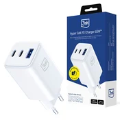 Stenski 65W polnilec 3mk Hyper GaN tehnologija - white