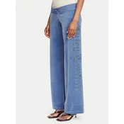 Juicy Couture Spodnji del trenirke Old Gothic JCWBJ226334 Modra Regular Fit
