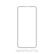 FixPremium FullCover Glass - Kaljeno steklo za Xiaomi Poco F7 Pro