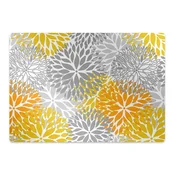 Decormat Podloga za zaščito tal Chrysanthemums 140x100 cm 2 cm