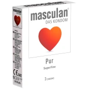 Masculan Single: Pur, 3 condoms
