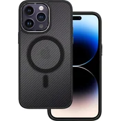 Tel Protect Magsafe karbonski ovitek iPhone 14 - črn