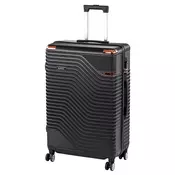 TraveLux Urban veliki kofer tvrde ljuske 76x50x29 cm crni