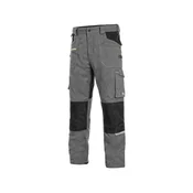 Canis Radne pantalone do struka stretch sivo-crne vel.58 ( 55277 )