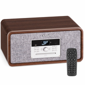 Auna Bella Ann, stereo sistem, gramofon, radio DAB+/UKW, USB, bluetooth (TTS14-Bella Ann WD)