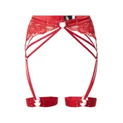 Hunkemöller Pasek za nogavice Emmeline rdeča