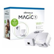 Devolo Magic 1 WiFi mini 1200 Mbit/s Ethernet LAN veza Wi-Fi Bijelo 2 kom