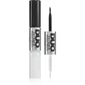Ardell Duo dvobarvno lepilo za trepalnice odtenek Dark Tone/ White/Clear 5 g