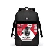 Port ruksak Premium 15.6 + miš WL Miska USB-A, USB-C