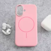Maska Mag Case Nanobit Pure za iPhone 16 powder roze