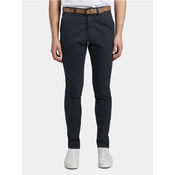 TOM TAILOR DENIM Chino hlače, modra