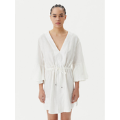 Maaji Obleka za na plažo Joy PT1970CPO010 Bela Regular Fit
