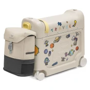 Stokke prenosna postelja JetKids™Travel bundle potovalen kovček moonglow white