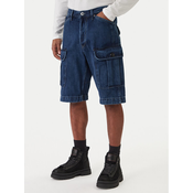 G-Star Raw Jeans kratke hlače Bend 3D Cargo D26528-D788 Mornarsko modra Relaxed Fit