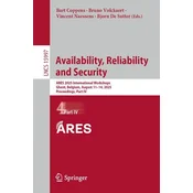 Availability, Reliability and Security