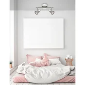 GALERIA REFLEKTOR GU10 IP20/SATIN NIKAL & KROM NL663002