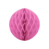PartyDeco Papirnata krogla baby roza 40 cm