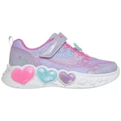 Skechers patike Heart Lights za devojcice, ljubicaste