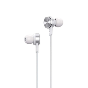 In-Ear ušesne slušalke RM-620, 3.5mm AUX, Remax, 1m, bela