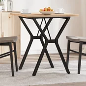Vidaxl vidaXL Jedilna miza z nogami v obliki črke Y 70x70x75,5 cm