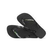 Havaianas Brasil Logo Japonke 435307 Črna