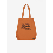 SuperDry Elsie Canvas Graphic Tote Torbica 579225 Oranžna