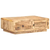 Vidaxl Klubska mizica 90x60x40 cm robusten mangov les
