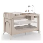 KINDERKRAFT PRENOSIVI KREVETAC 2U1 LEODY UP BEIGE SA DODACIMA