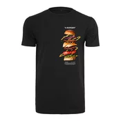 Mister Tee Majica A Burger, črna