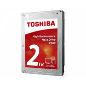 Toshiba 2TB 3.5 SATA III 64MB 7.200rpm HDWD320UZSVA P300 series hard disk